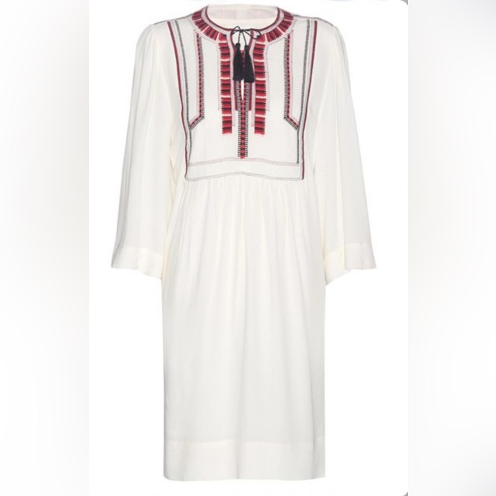 Isabel Marant Etoile Embroidered Clara Dress, Size 34 (US XS/S)